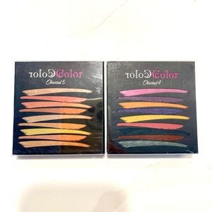 ‼️ SALE ‼️ 2x Color Obsessed 4-5 eye shadow palette